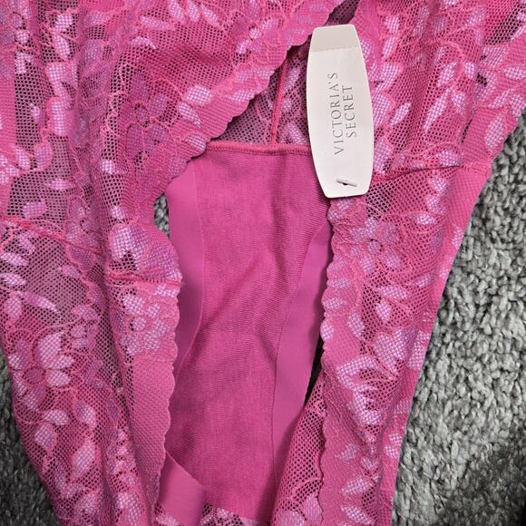 VINTAGE ANGELS SECRET EMBRACE VICTORIAS SECRET LOW RISE HIPHUGGER PANTIES sz L - Picture 5 of 6
